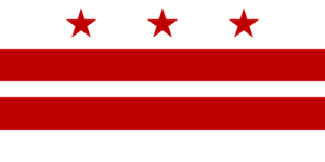 Flag of Washington, D.C. - District of Columbia