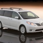 White Toyota Sienna